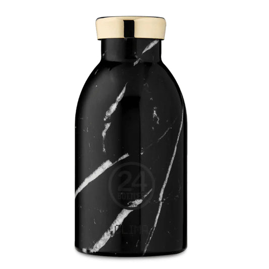 24Bottles Termos boca Clima - Marble Black (330 ml)