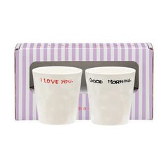 Anna + Nina Set šalica za kavu - Perfect Morning