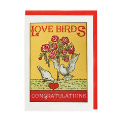 Archivist Čestitka Love Birds