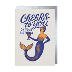 Archivist Čestitka Mermaid Birthday