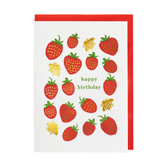 Archivist Čestitka Strawberry Birthday