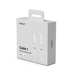Avolt Kabel 1 - USB-C Gotland Grey - 2 m