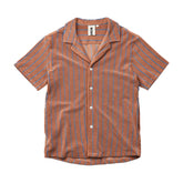 Bongusta Naram Shirt Camel & Ultramarine