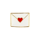 Coucou Suzette Broš Love Letter