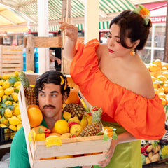 Coucou Suzette Kopča za kosu Bananas