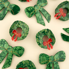 Coucou Suzette Kopča za kosu Christmas Wreath