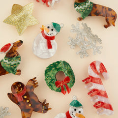 Coucou Suzette Kopča za kosu Christmas Wreath