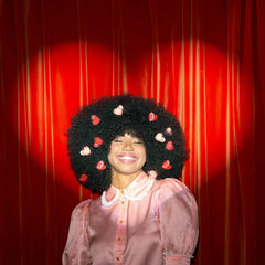 Coucou Suzette Kopča za kosu Pink Heart