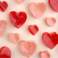 Coucou Suzette Kopča za kosu Pink Heart