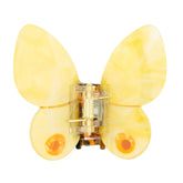 Coucou Suzette Yellow Butterfly Hair Clip