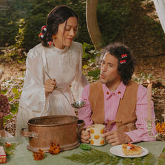 Coucou Suzette Mini kopča Mushroom