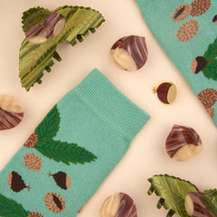 Coucou Suzette Mini kopča za kosu Chestnut