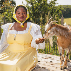 Coucou Suzette Mini kopča za kosu Goose