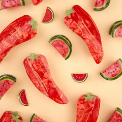 Coucou Suzette Mini kopča za kosu Watermelon