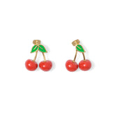 Coucou Suzette Earrings Cherry