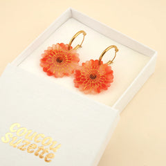 Coucou Suzette Naušnice Dahlia