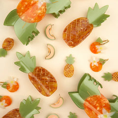 Coucou Suzette Naušnice Orange Blossom