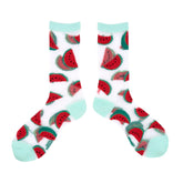 Coucou Suzette Sheer Socks Watermelon