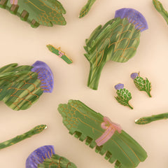 Coucou Suzette Španga za kosu Asparagus