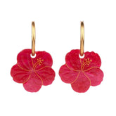 Coucou Suzette Earrings Hibiscus