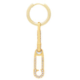 Crystal Haze Locked earring - Double