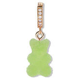 Crystal Haze Nostalgia bear Fizzy earring - Sour Apple