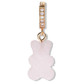 Crystal Haze Nostalgia bear Fizzy earring - Marshmallow