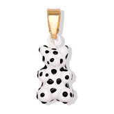 Crystal Haze Nostalgia bear pendant - Dalmatian