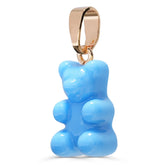 Crystal Haze Nostalgia bear pendant - Sky Blue