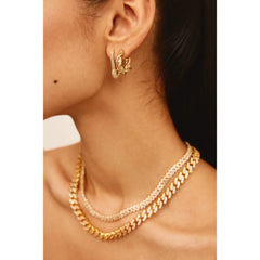 Crystal Haze Pin Up naušnica velika - 1 kom