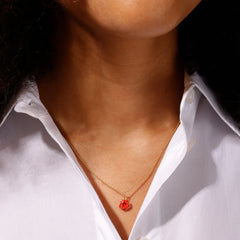 Design Letters Privjesak Rose - srebrni