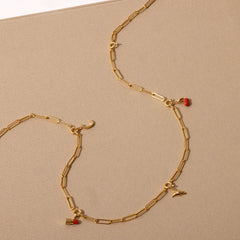 Design Letters Privjesak Lipstick