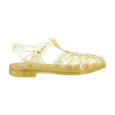 Medusa Jelly Water Sandals - Gold Glitter