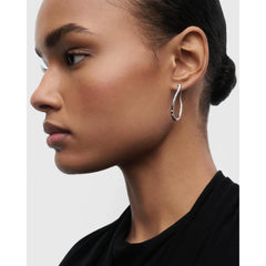 PDPAOLA Air naušnice - srebrne