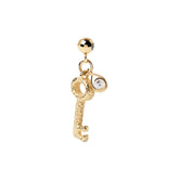 PDPAOLA Charm Key Pendant