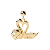 PDPAOLA Charm pendant Love Swans