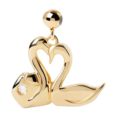 PDPAOLA Charm privjesak Love Swans