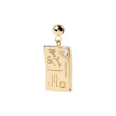 PDPAOLA Charm pendant NYC Postcard