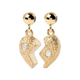 PDPAOLA Charm pendant Split Heart