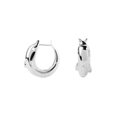 PDPAOLA Dolphin mini earrings - silver