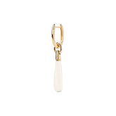 PDPAOLA Jupiter large earring - Rock Crystal