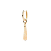PDPAOLA Jupiter large earring - Yellow Aventurine