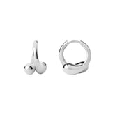 PDPAOLA Loop earrings - silver