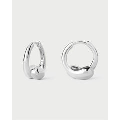 PDPAOLA Loop earrings - silver