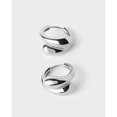 PDPAOLA Loop earrings - silver