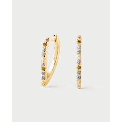 PDPAOLA Naušnice Multicolor Gloss