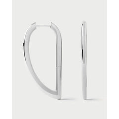 PDPAOLA Naušnice Vento - srebrne