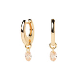 PDPAOLA Peach Lily earrings