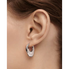 PDPAOLA Volcano naušnice - srebrne