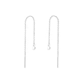 PDPAOLA Waterfall Drop Earrings - Silver